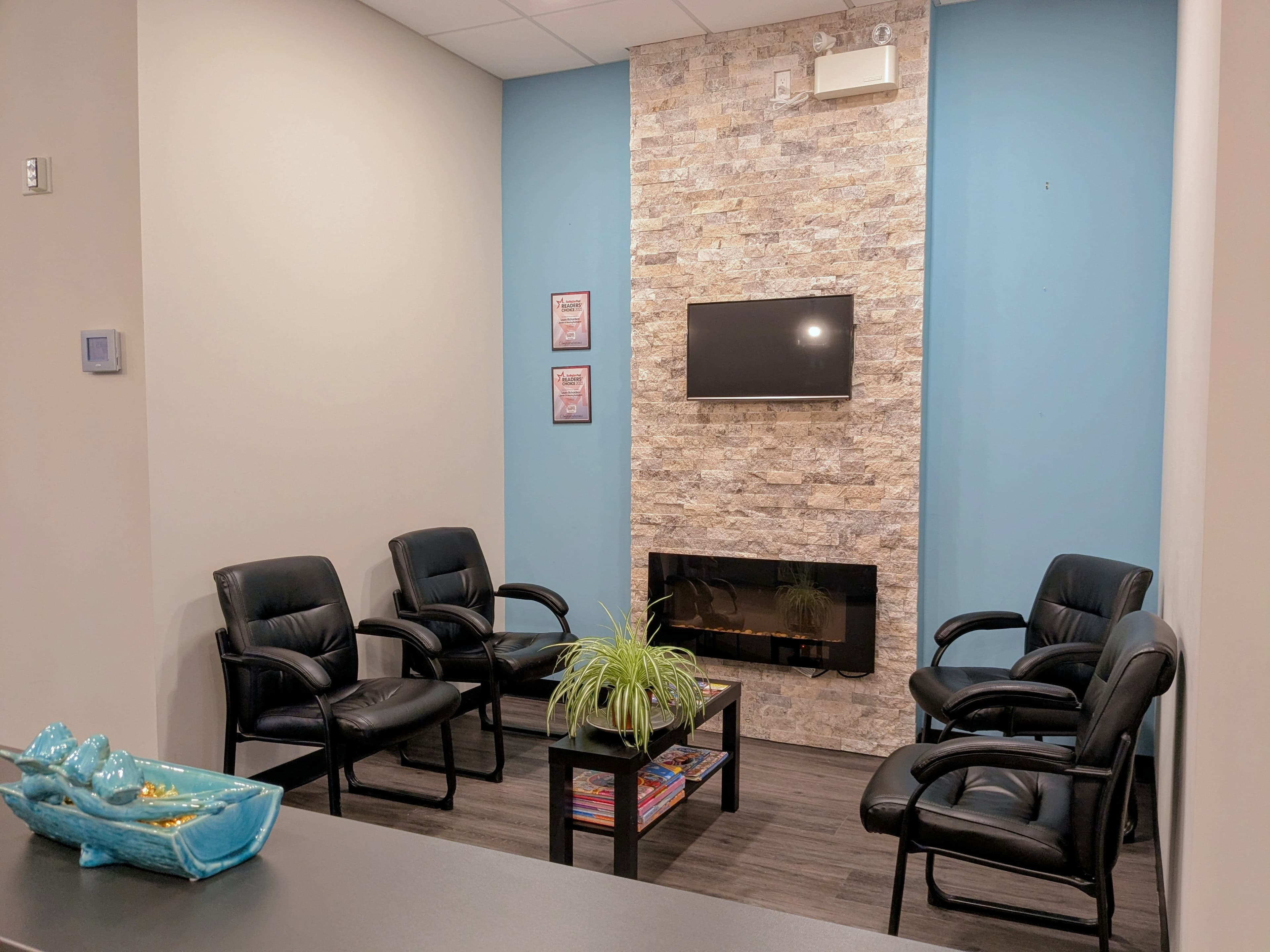 Interior of Sense of Hearing St. Catharines clinic