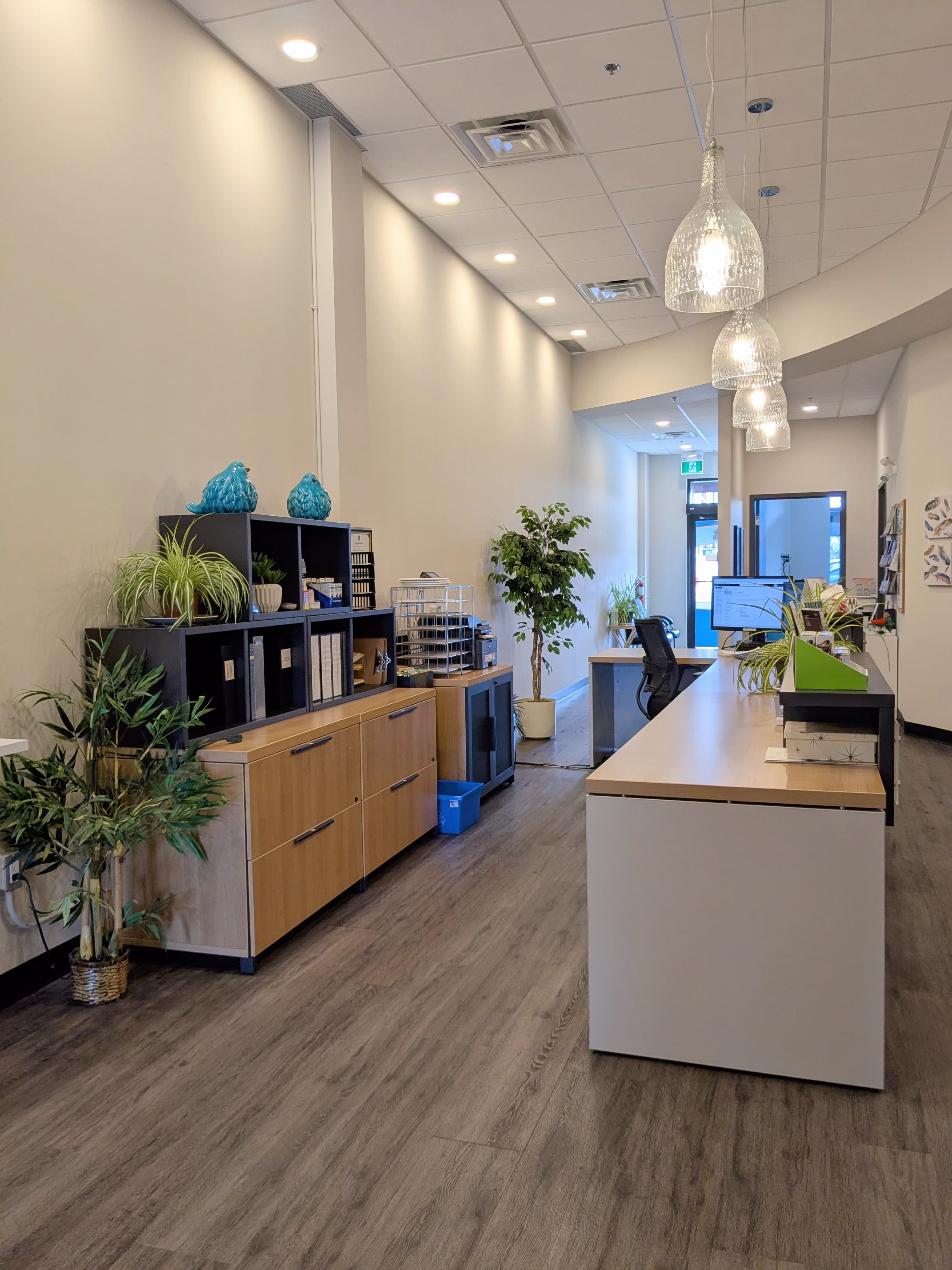 Patient seating area at Sense of Hearing St. Catharines